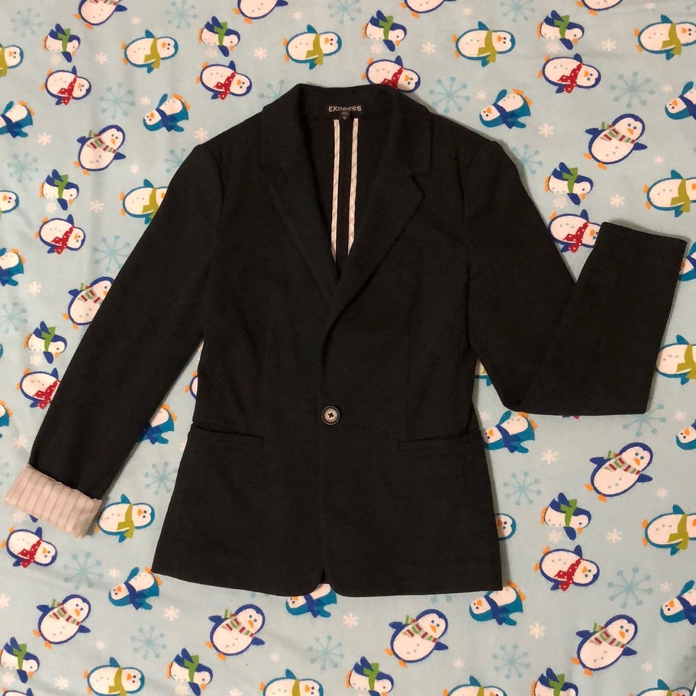 Express Black Blazer
